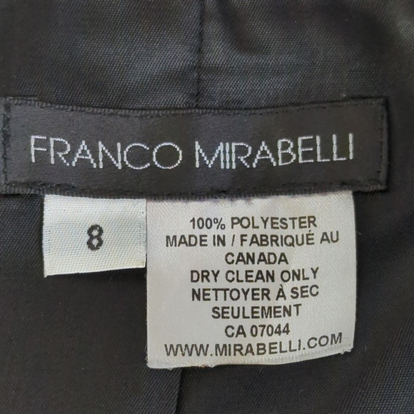 Black Quilted Double Breasted Fall Jacket - Picture 2 of 16